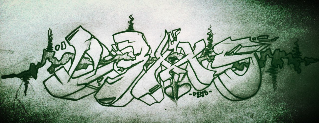 Graffiti Sketch - Photo by Demosone - dems! (2014)
