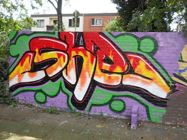 Graffiti Wall - Photo by Denguefever - Gelsenkirchen