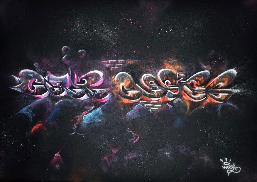 Graffiti Sketch - Photo by Denis_Mille (2013)