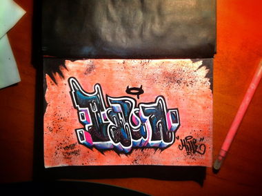 Graffiti Sketch - Photo by Denis_Mille (2013)