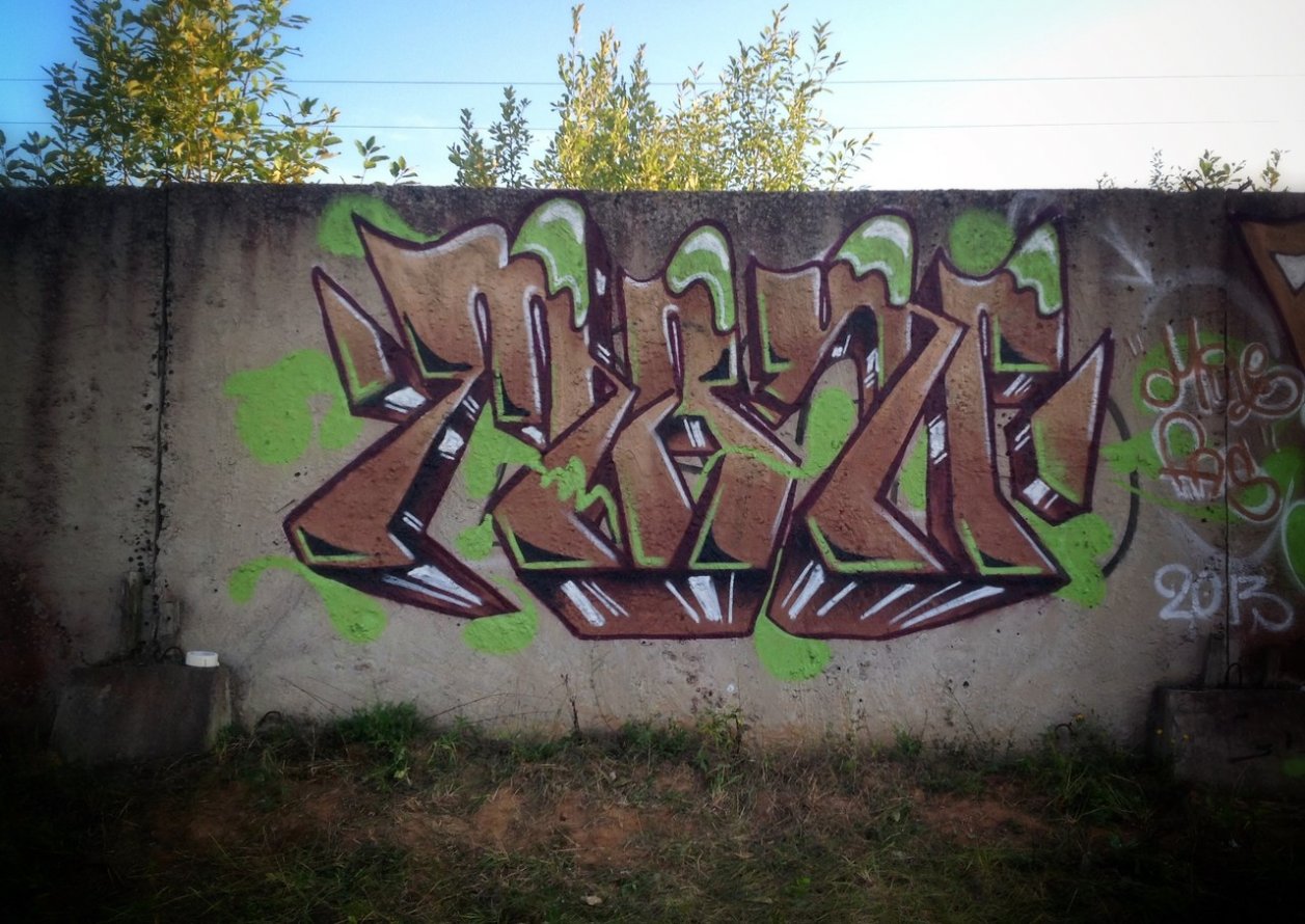 Graffiti Wall - Photo by Denis_Mille (2013)