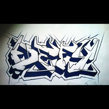 Graffiti Sketch in Eskişehir - Photo by DenizDefy - DenizDefy, Sketch, Graffiti