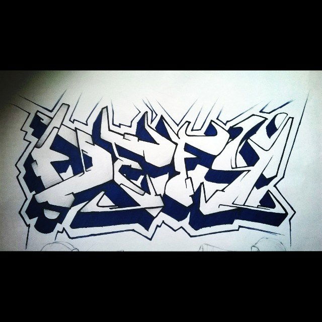 Graffiti Sketch in Eskişehir - Photo by DenizDefy - DenizDefy, Sketch, Graffiti