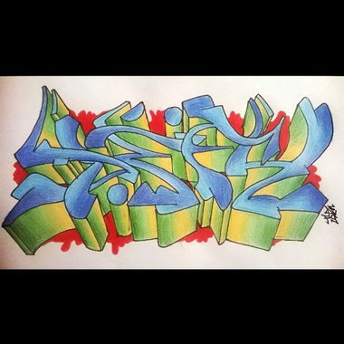 Graffiti Sketch in Eskişehir - Photo by DenizDefy - DenizDefy, Sketch, Graffiti