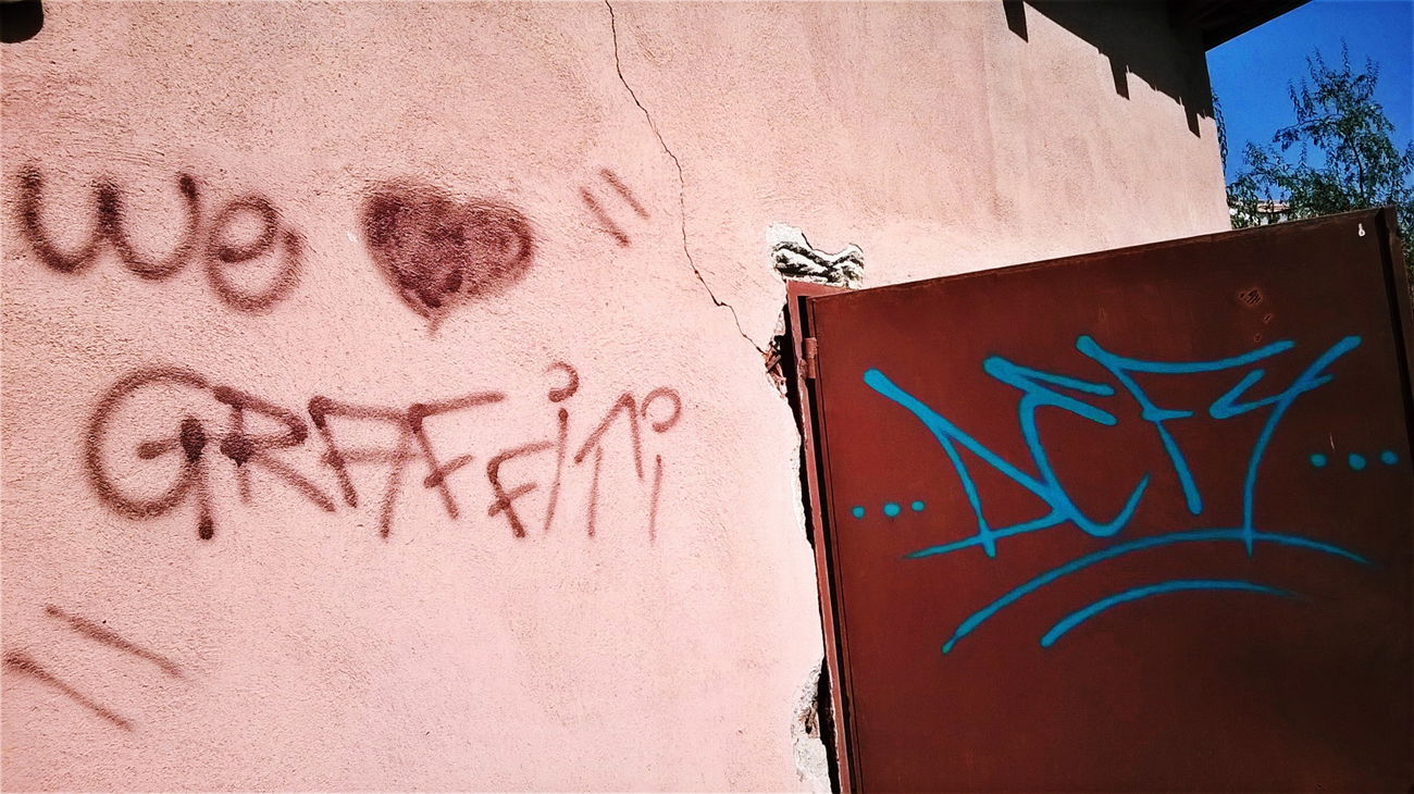 Graffiti Wall in Eskişehir - Photo by DenizDefy - DenizDefy, Tag, Graffiti