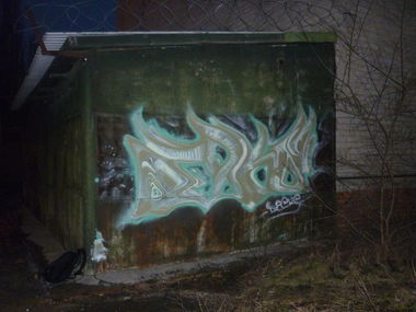 Graffiti Bombing - Photo by Deoko - cold (2013)