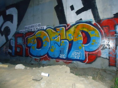 Graffiti Wall - Photo by Dep_Leva