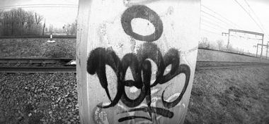 Graffiti Bombing in kropotkin - Photo by DepsFls - Deps