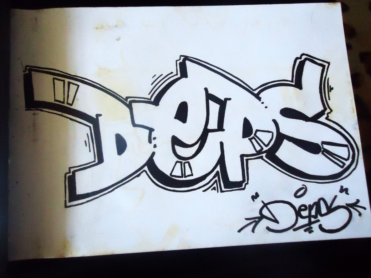 Graffiti Sketch - Photo by DepserOne - Deps, Depz, Depser