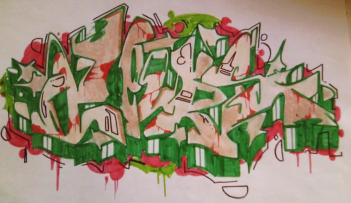 Graffiti Sketch - Photo by DepserOne - Depser, Depse, Deps