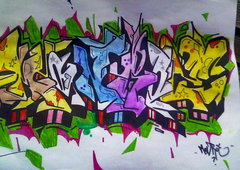 Graffiti Sketch - Photo by DepserOne (2015)