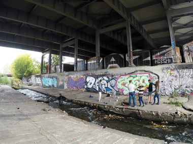 Graffiti Wall - Photo by DepserOne