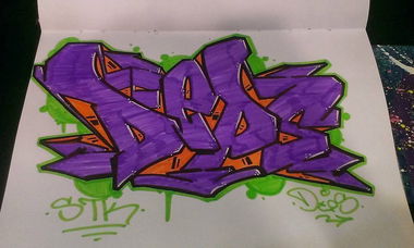 Graffiti Sketch - Photo by DepserOne