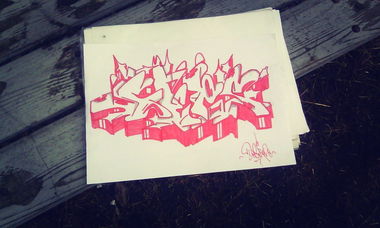 Graffiti Sketch - Photo by DepserOne - Deps, Deser, Depsez (2015)