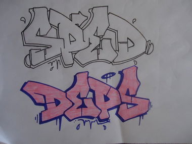 Graffiti Sketch - Photo by DepserOne - Deps, Depz, Depser
