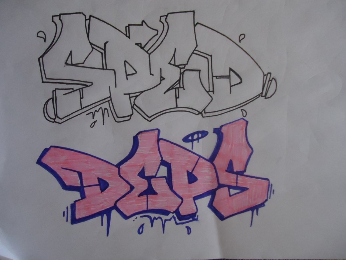 Graffiti Sketch - Photo by DepserOne - Deps, Depz, Depser