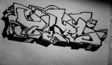 Graffiti Sketch - Photo by DepserOne (2015)