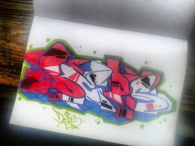 Graffiti Sketch - Photo by DepserOne