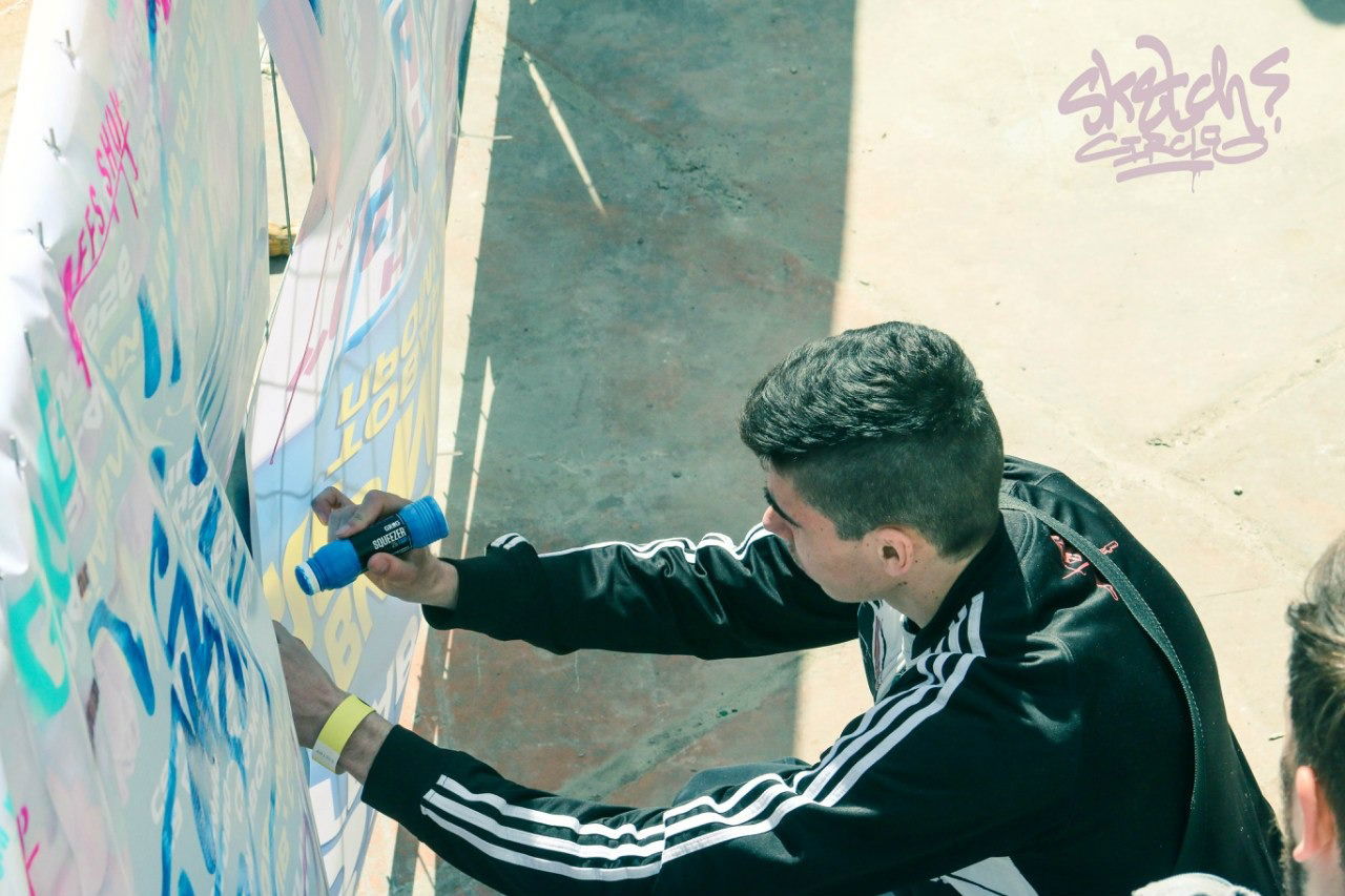 Graffiti Bombing - Photo by DepserOne (2015)