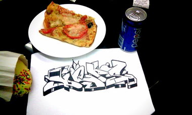 Graffiti Sketch - Photo by DepserOne (2015)