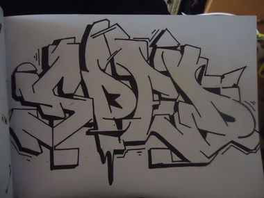 Graffiti Sketch - Photo by DepserOne - Deps, Depz, Depser