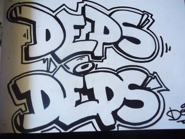 Graffiti Sketch - Photo by DepserOne - Deps, Depz, Depser