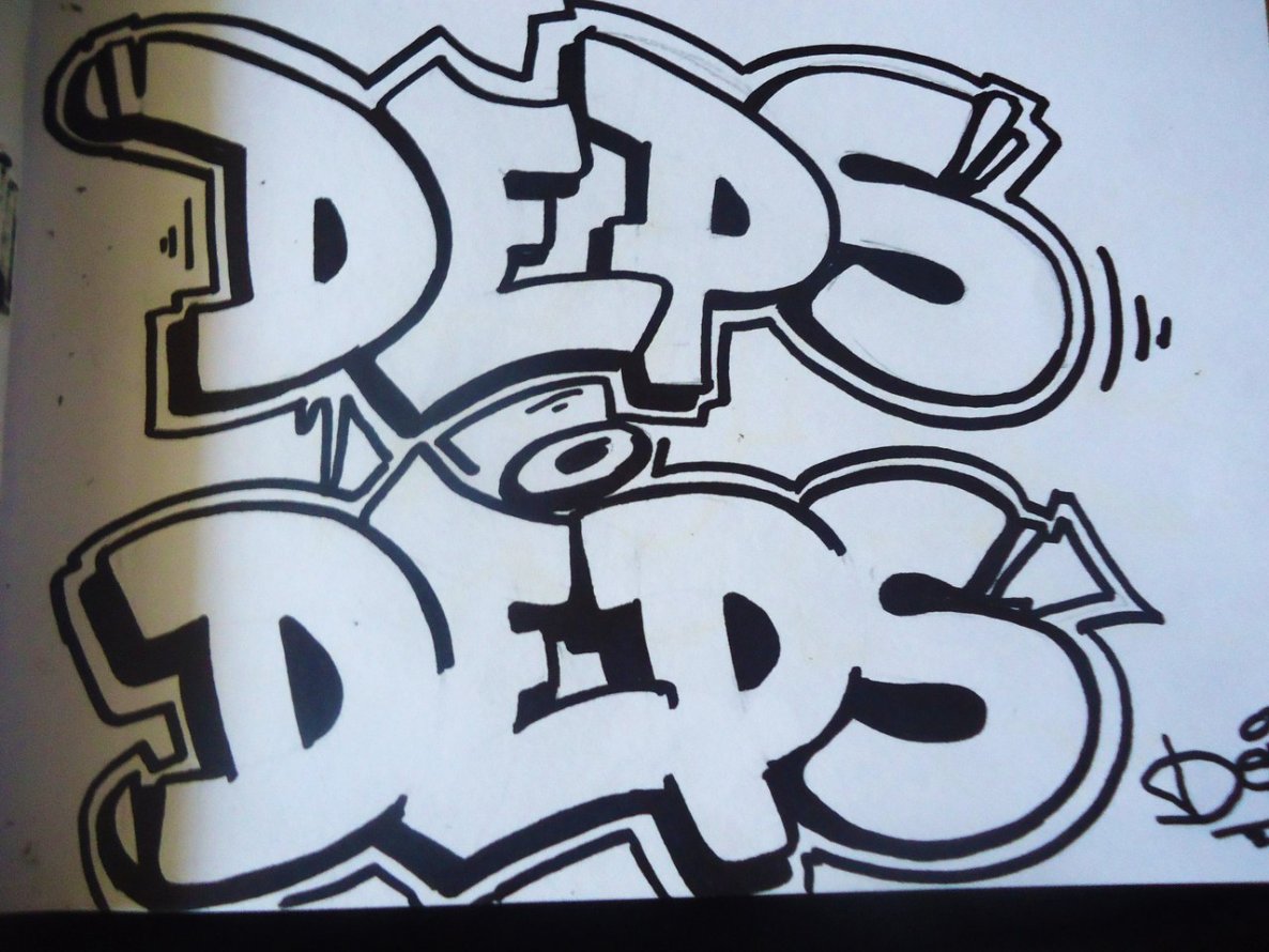 Graffiti Sketch - Photo by DepserOne - Deps, Depz, Depser