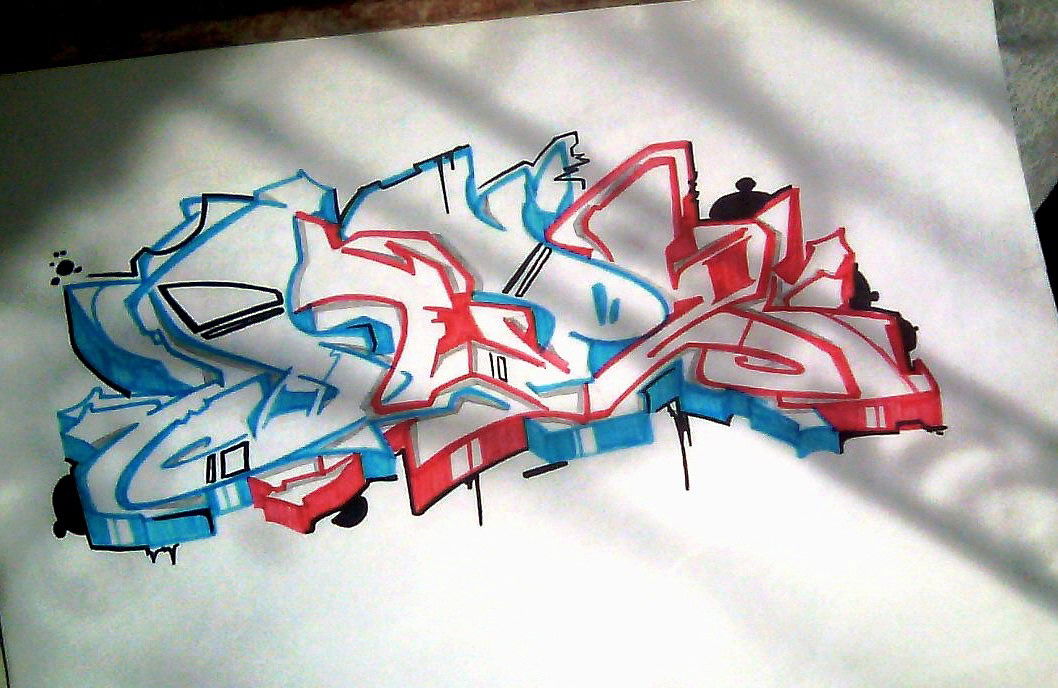 Graffiti Sketch - Photo by DepserOne (2015)