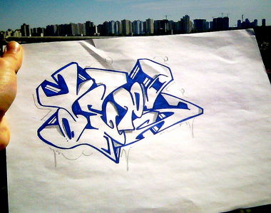 Graffiti Sketch - Photo by DepserOne