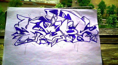 Graffiti Sketch - Photo by DepserOne (2015)