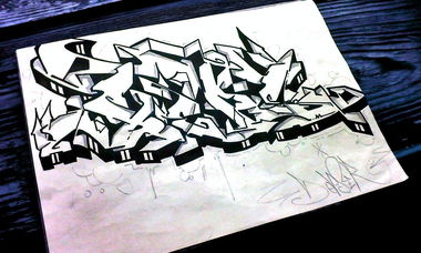 Graffiti Sketch - Photo by DepserOne - Deps (2015)