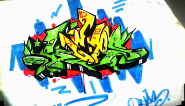 Graffiti Sketch - Photo by DepserOne - Deps, Depse, Depser (2015)