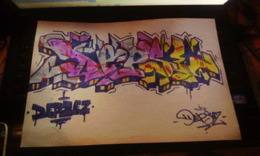 Graffiti Sketch - Photo by DepserOne - Deps, Depz, Depser