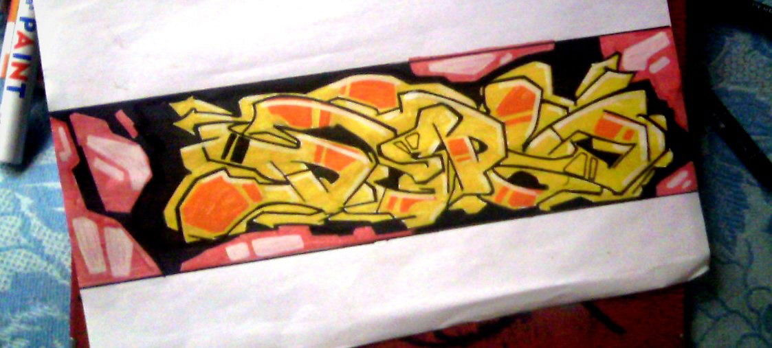 Graffiti Sketch - Photo by DepserOne (2015)
