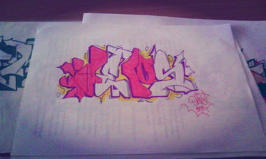 Graffiti Sketch - Photo by DepserOne - Deps, Depser, Depsez (2015)