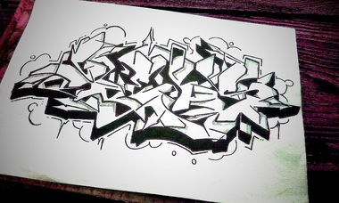 Graffiti Sketch - Photo by DepserOne