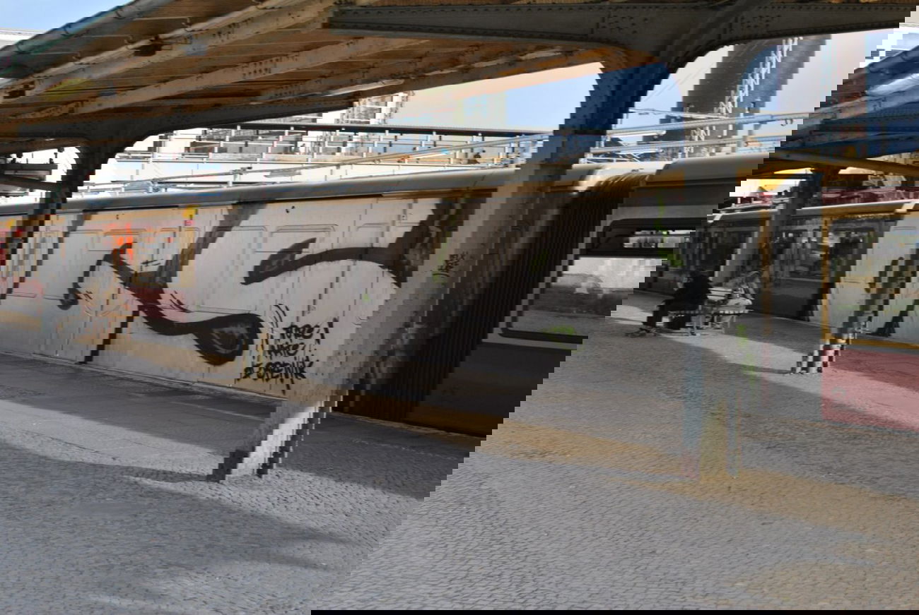 Graffiti Train in Berlin - Photo by DerDieDas - Ogs