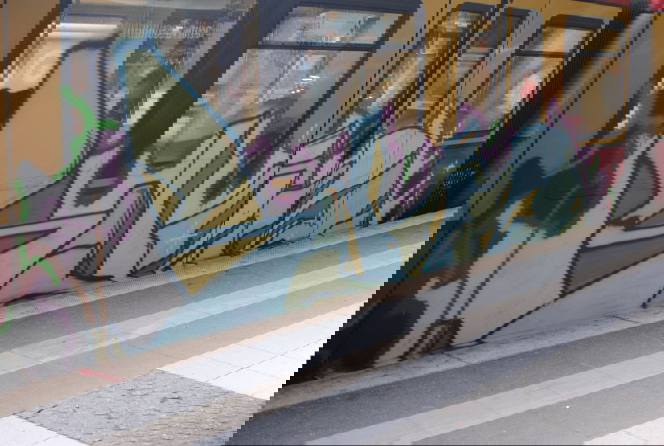 Graffiti Train in Berlin - Photo by DerDieDas - Buzz (2015)