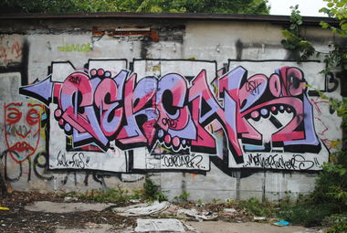 Graffiti Wall in Berlin - Photo by DerDieDas - Cercar (2014)