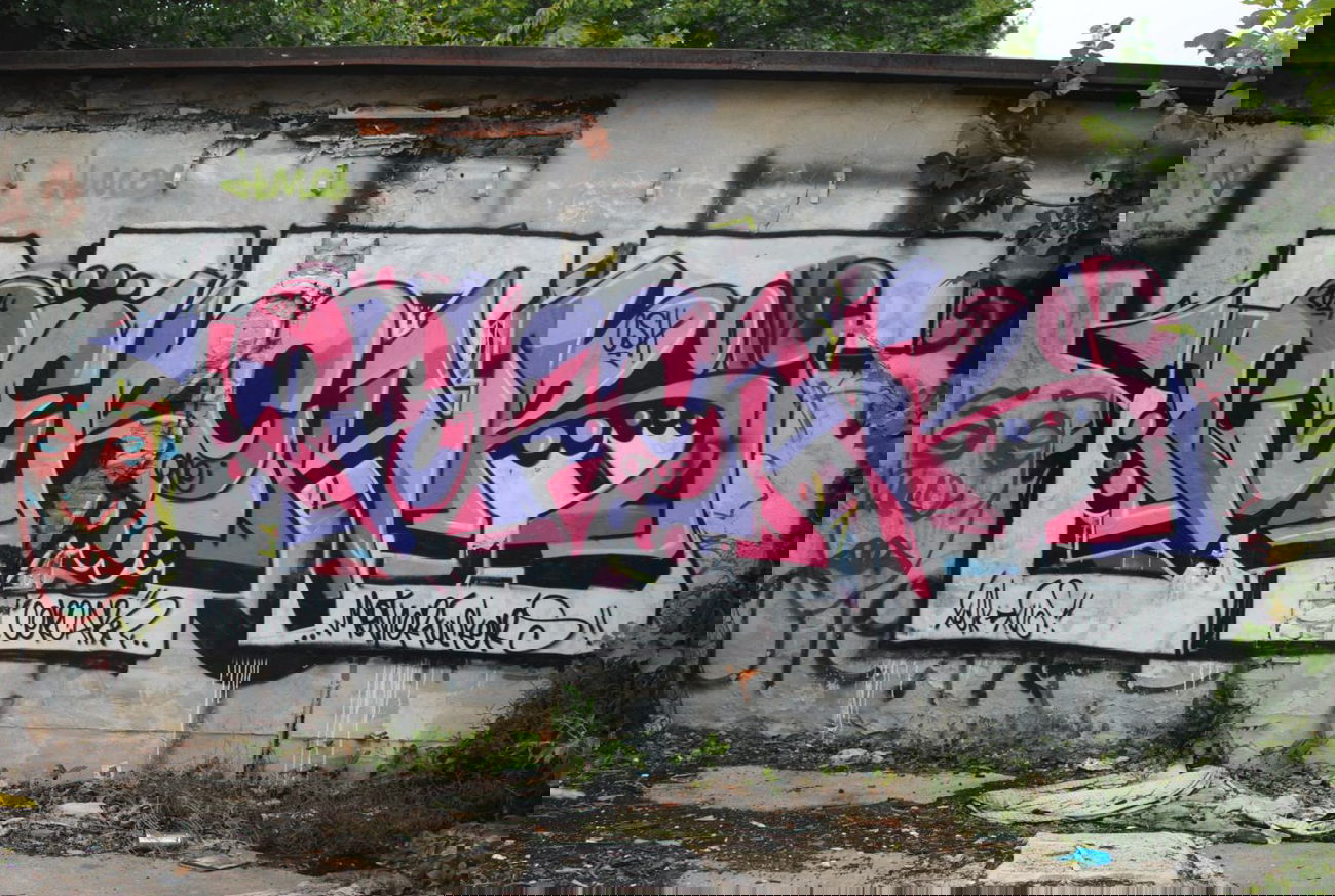 Graffiti Wall in Berlin - Photo by DerDieDas - Cercar (2014)