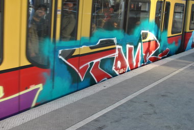 Graffiti Train in Berlin - Photo by DerDieDas - Tour (2014)