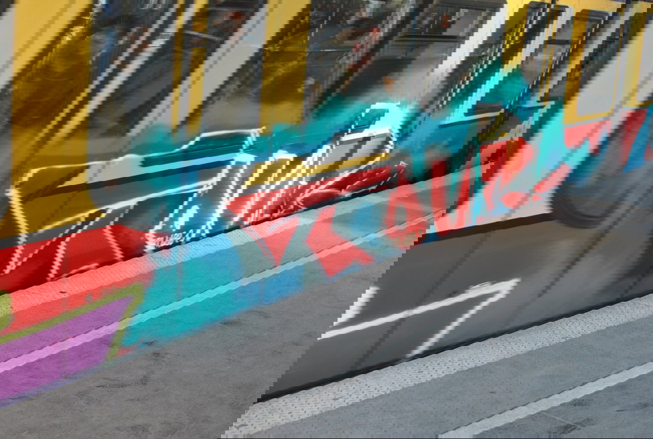 Graffiti Train in Berlin - Photo by DerDieDas - Tour (2014)