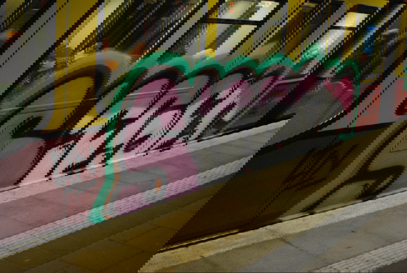 Graffiti Train in Berlin - Photo by DerDieDas - Sieger (2015)