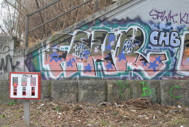 Graffiti Bombing in Berlin - Photo by DerDieDas - Fayr, Chb