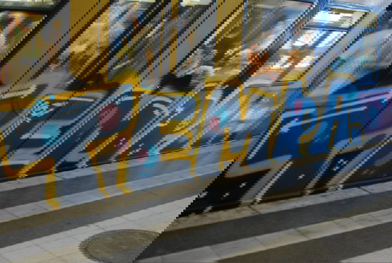 Graffiti Train in Berlin - Photo by DerDieDas - Tempa (2014)