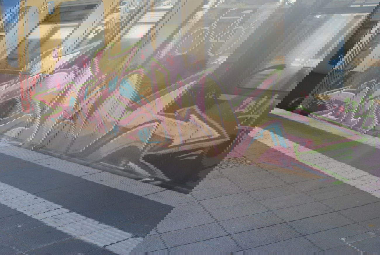 Graffiti Train in Berlin - Photo by DerDieDas - Itsme (2014)