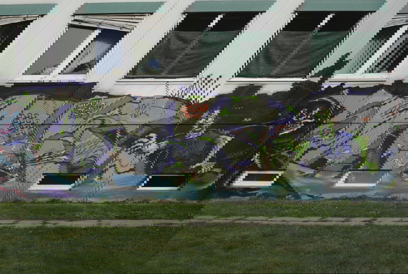 Graffiti Bombing in Berlin - Photo by DerDieDas - Dank