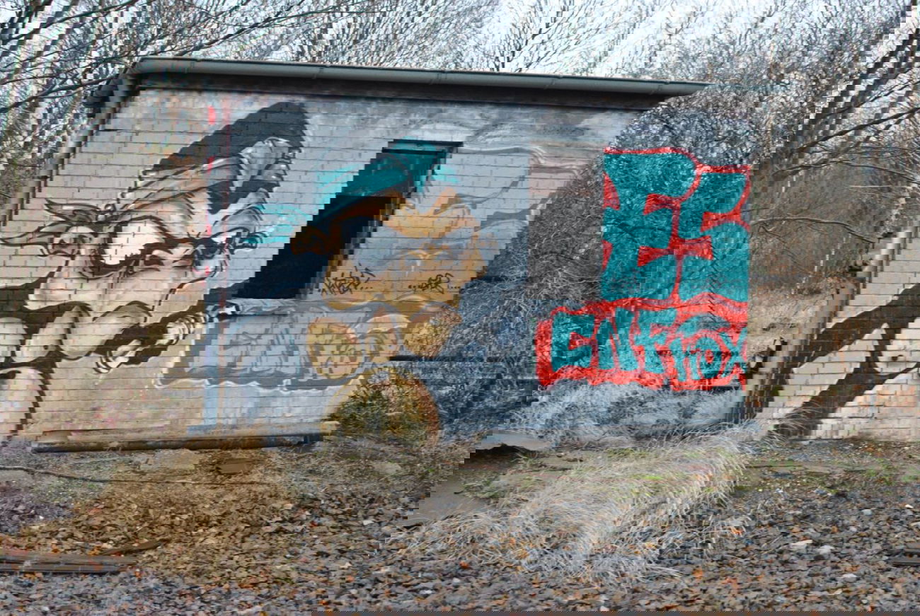 Graffiti Bombing in Berlin - Photo by DerDieDas - Es, Cnf, Kox