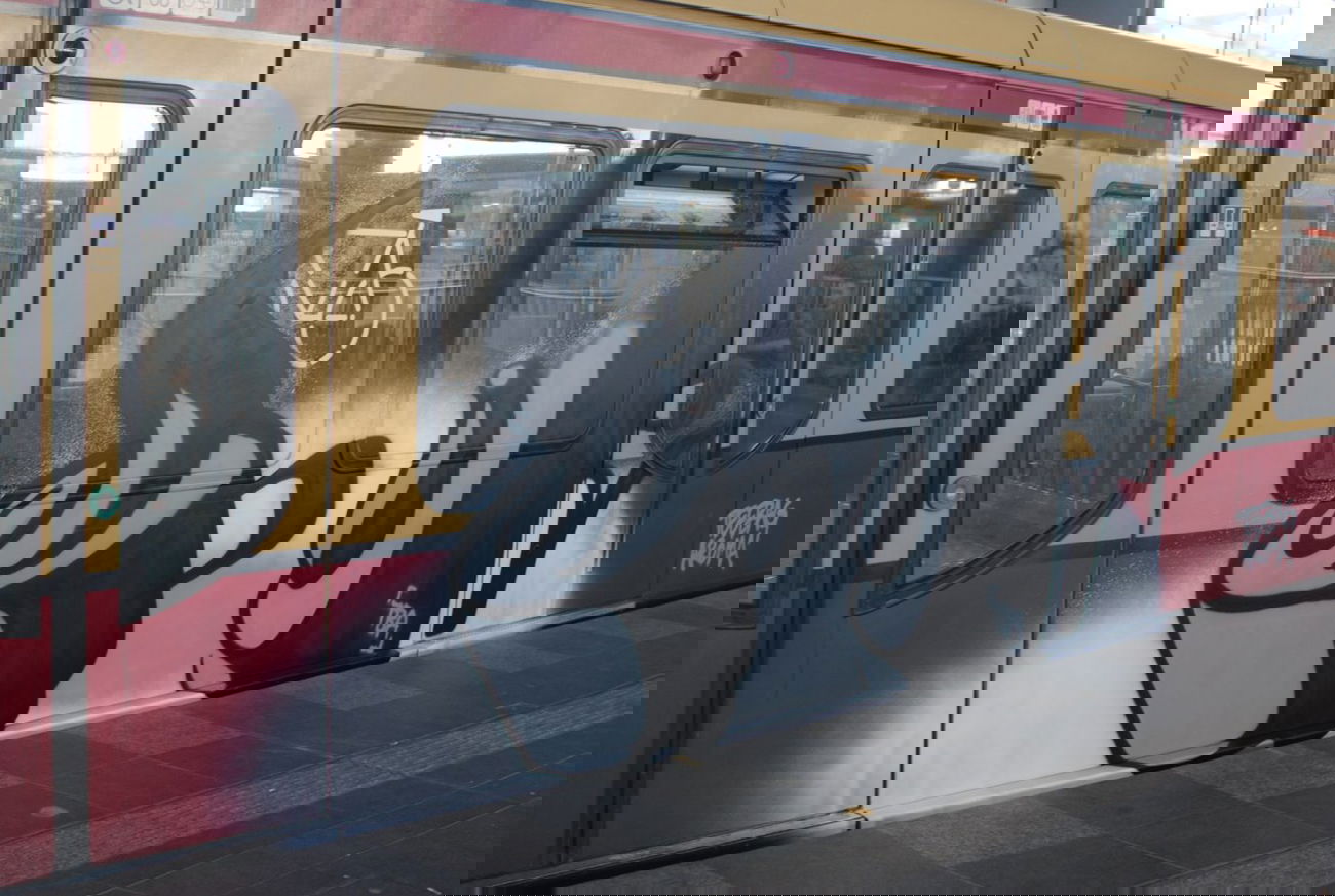 Graffiti Train in Berlin - Photo by DerDieDas - Spider (2014)