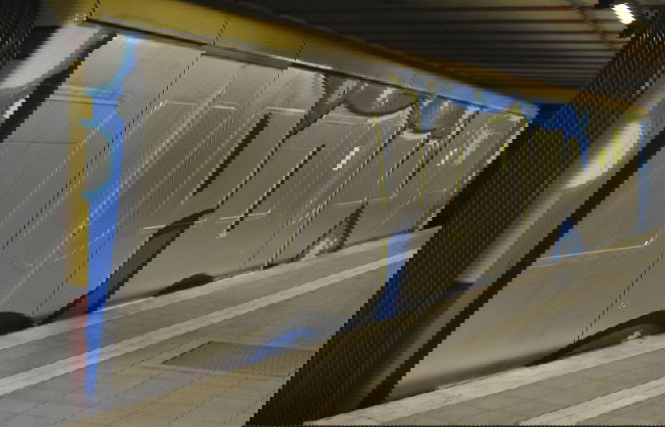 Graffiti Train in Berlin - Photo by DerDieDas - Pow